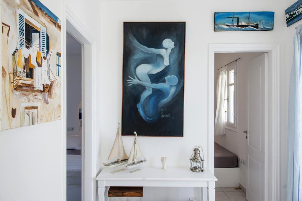 Aiolos Home With Private Veranda And Amazing Sea Views, Paros Piso Livadi Ngoại thất bức ảnh