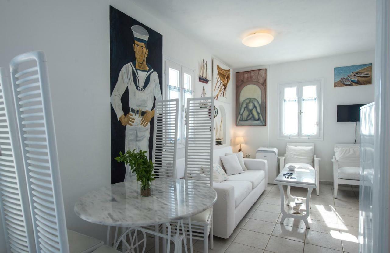 Aiolos Home With Private Veranda And Amazing Sea Views, Paros Piso Livadi Ngoại thất bức ảnh